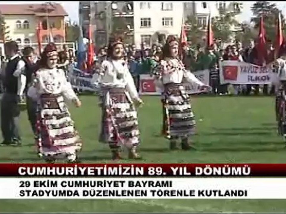 Zilede cumhuriyet bayraı kutlamaları 2012