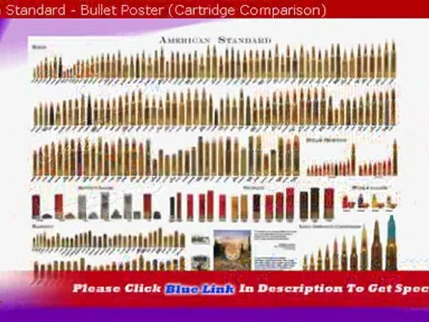 Military Collection Silk Poster 24x36"/60x90cm bullet list American Standard 