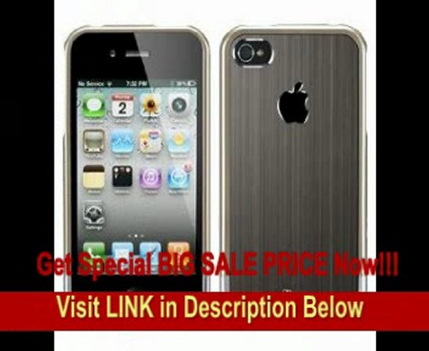 SGP iPhone 4 / 4S Case Case Linear Blitz Series [Gun Metal]
