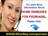 Home Remedies For Psoriasis