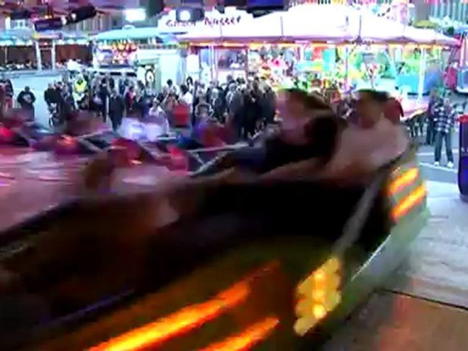 Inauguration de la fête foraine 2012