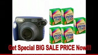 FujiFilm FU64-INSTAXKIT Instax 200 Camera with 5 Twin Packs Film