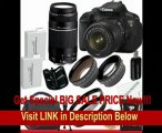 Canon EOS Rebel T4i 18.0 MP CMOS Digital SLR with 18-55mm EF-S IS II Lens & Canon 75-300 Lens 16GB Package