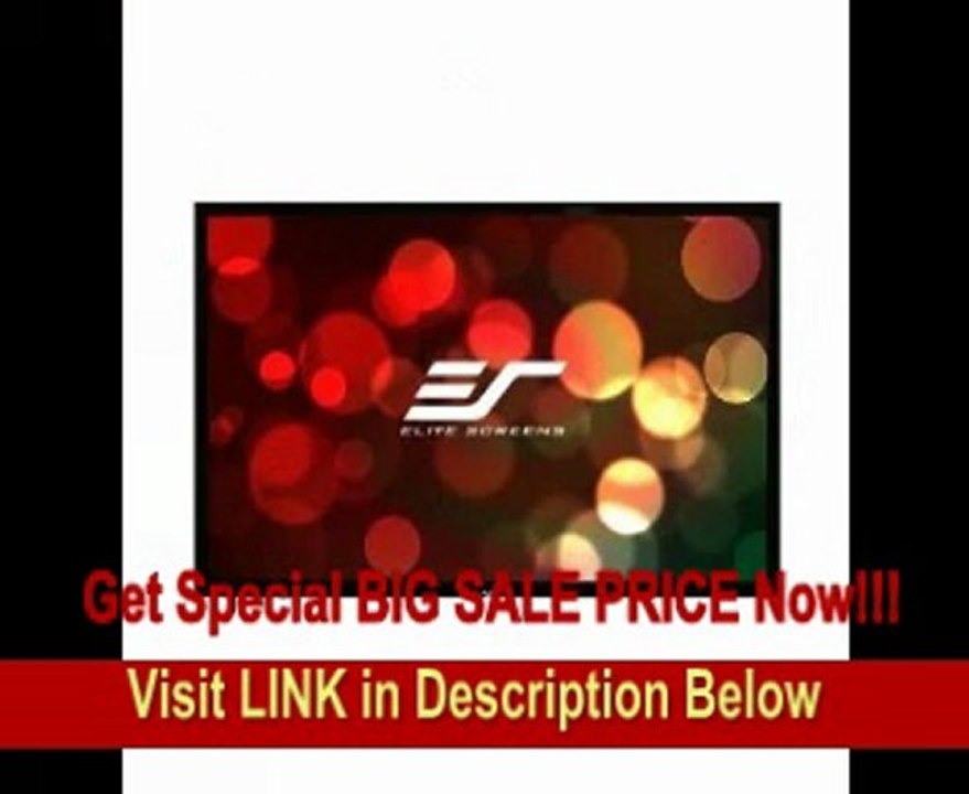 Elite Screens R150WH1 ezFrame Fixed Projection Screen (150 16:9 AR)(CineWhite)