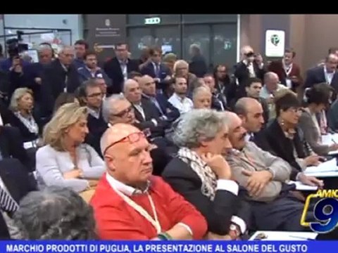 Marchio prodotti di Puglia, la presentazione al salone del gusto