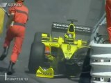 Frentzen Crash in Monaco 2001