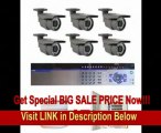 Complete High End 8 Channel Real Time (1TB HD) HDMI FULL D1 DVR Security Camera CCTV Surveillance System Package w/ (6) Pack of 1/3 Sony Exview HAD CCD II with Effio-E DSP Devices, 700TVL, 2.8~12mm Varifocal Lens, 72pcs IR LED, 164 feet IR Distance O