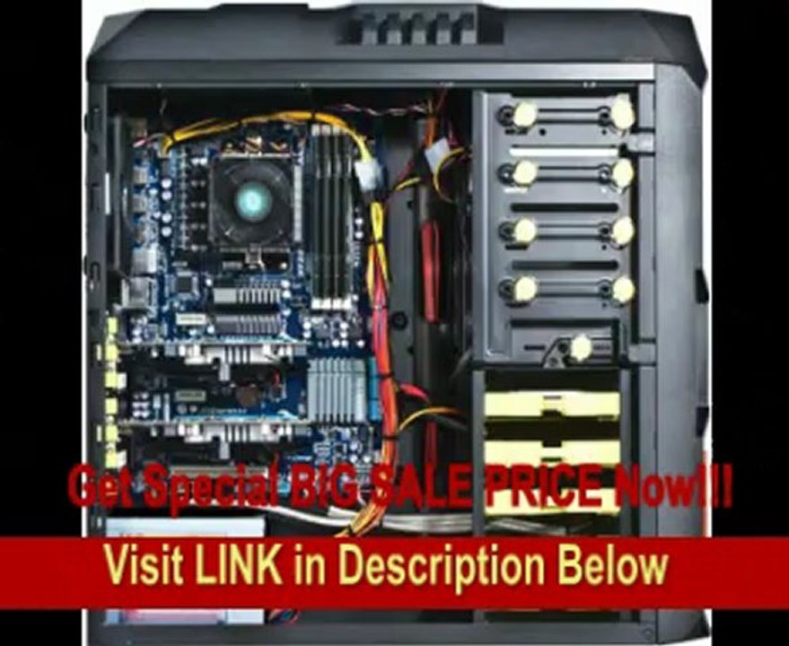 CybertronPC Kombat-X Gaming PC (Orange)