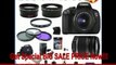 Canon EOS Rebel T4i 18 MP CMOS APS-C Digital SLR Camera with 3.0-Inch LCD and EF-S 18-55mm f/3.5-5.6 IS Lens & Canon 55-250 IS (2 Lens Kit!!!!) + 32GB Memory+ 2 Extra Batteries + Charger + 3 Piece Filter Kit + UV Filter + Full Size Tripod + Case +Acc