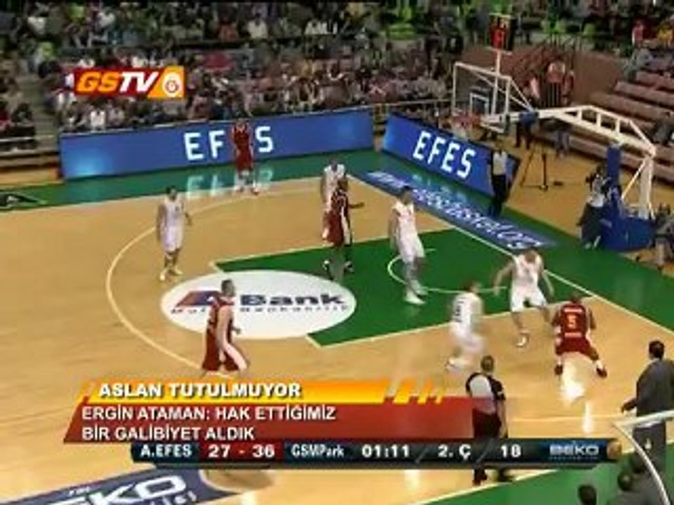 ERKEK BASKETBOL | Özet: Anadolu Efes 73 - Galatasaray Medical Park 83