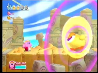 Kirby’s Adventure Wii - Boss : Roi Doo Monde 2-3