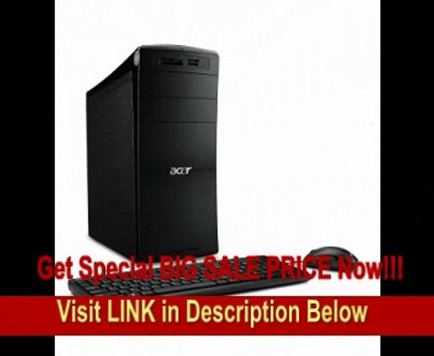 Acer AM3450-UR30P Desktop (Black)
