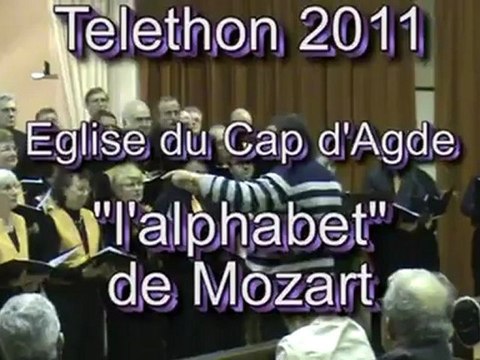 CAP d'AGDE - 2011 - Vidéo de de la Chorale ISOARDA de Béziers à l'église Saint BENOIT lors du TELETHON 2011