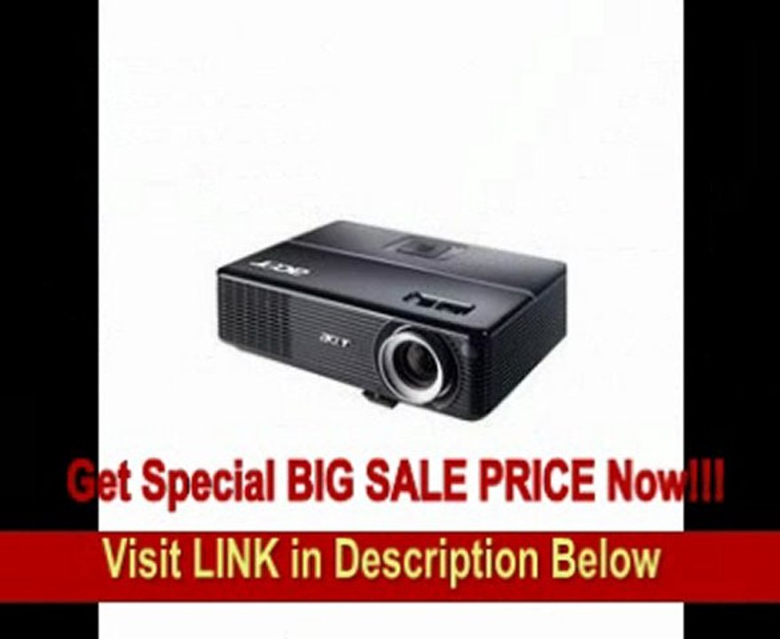 Acer P1303W 3D Ready DLP Projector - 1080p - HDTV - 16:10