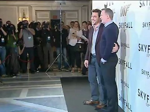 Daniel Craig y Javier Bardem presentan en Madrid Skyfall