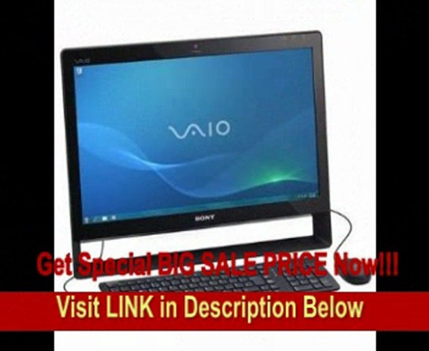 Sony VAIO VPCJ112GX/B 21.5 All-in-One Desktop PC Intel Pentium Dual Core P6000 Processor (1.86 GHz) Black