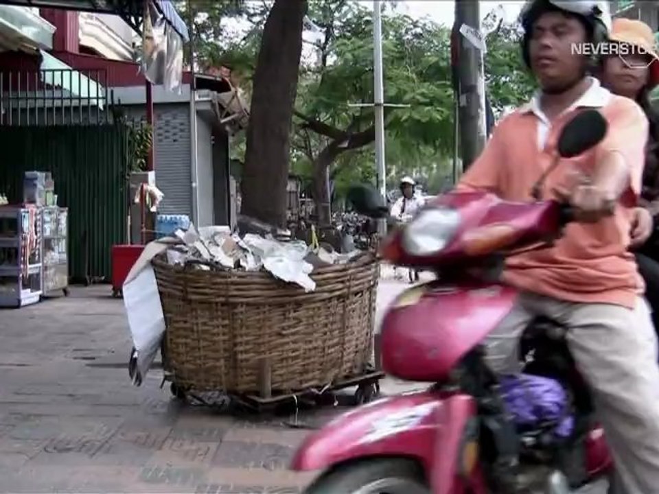 Busy Streets of Cambodia - Never Stop Riding