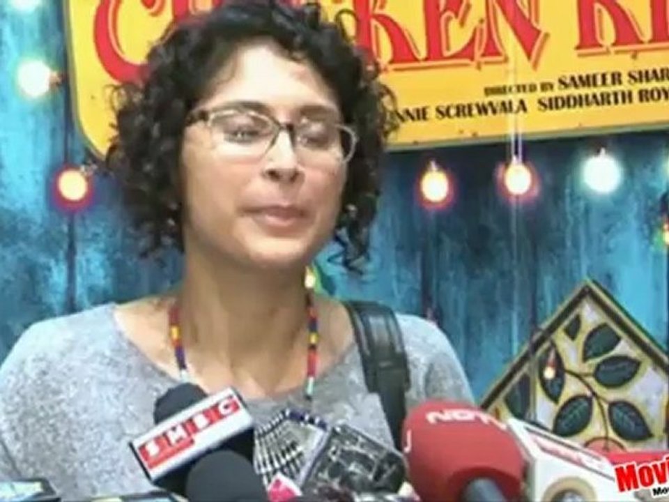 Kiran Rao @ 'Luv Shuv Tey Chicken Khurana' Premiere !