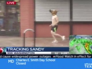 Ouragan Sandy : les vidéos du net les plus insolites
