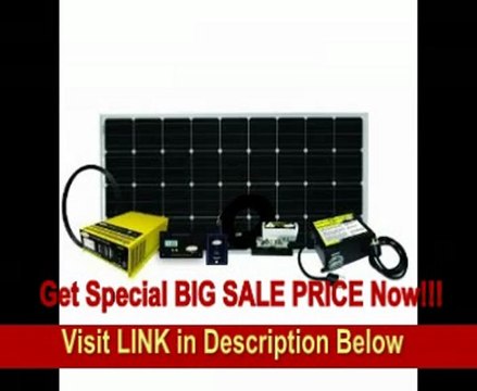Go Power! Weekender SW Complete Solar and Inverter System with 155 Watts of Solar