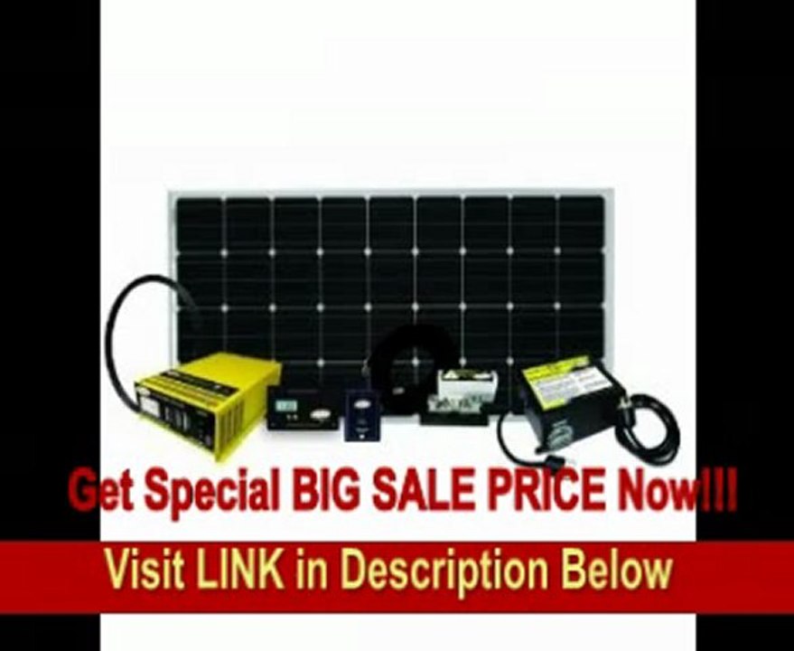 Go Power! Weekender SW Complete Solar and Inverter System with 155 Watts of Solar