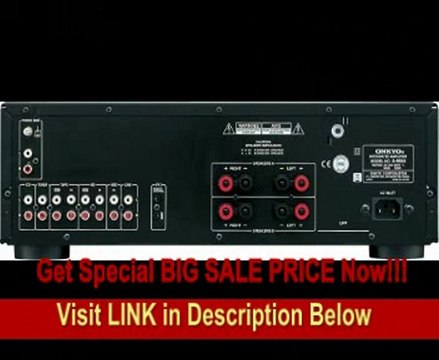 Onkyo A-9555 Integrated Digital Stereo Amplifier (Black)