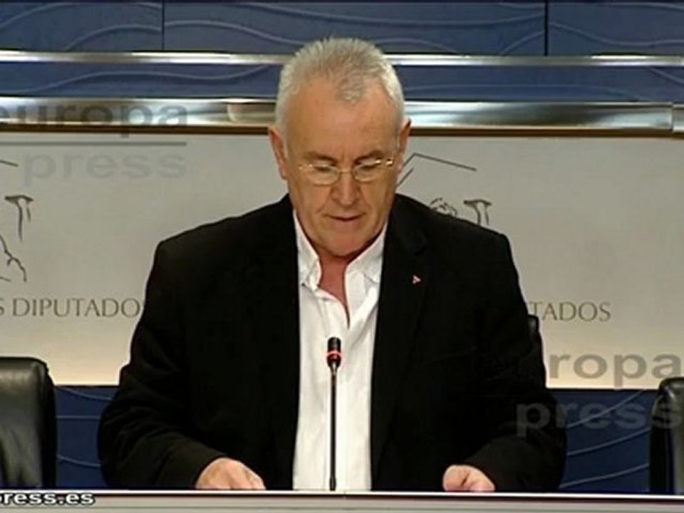 Cayo Lara pronostica un recorte de pensiones