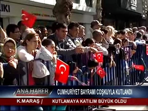 CUMHURİYET BAYRAMI COŞKUYLA KUTLANDI