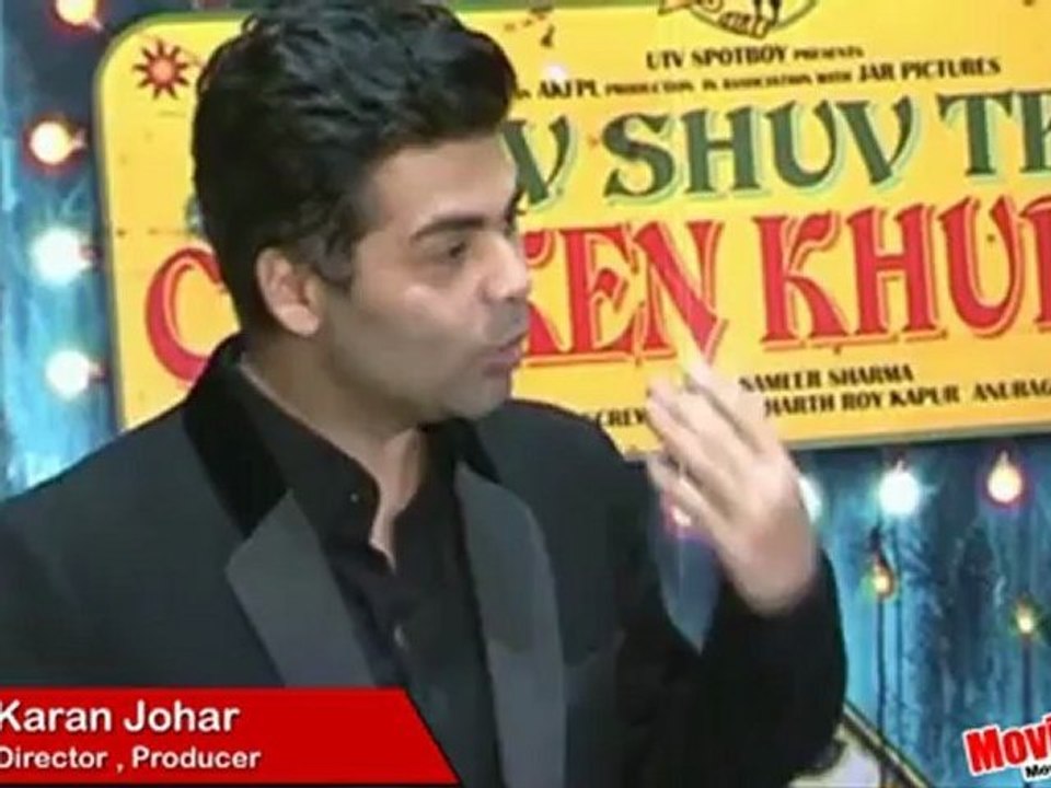 Karan Johar @ 'Luv Shuv Tey Chicken Khurana' Premiere !