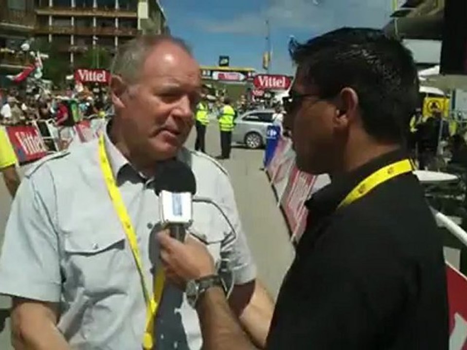 TDF 2011 -  Legeay : "L'Alpe d'Huez, le Tour s'y joue"