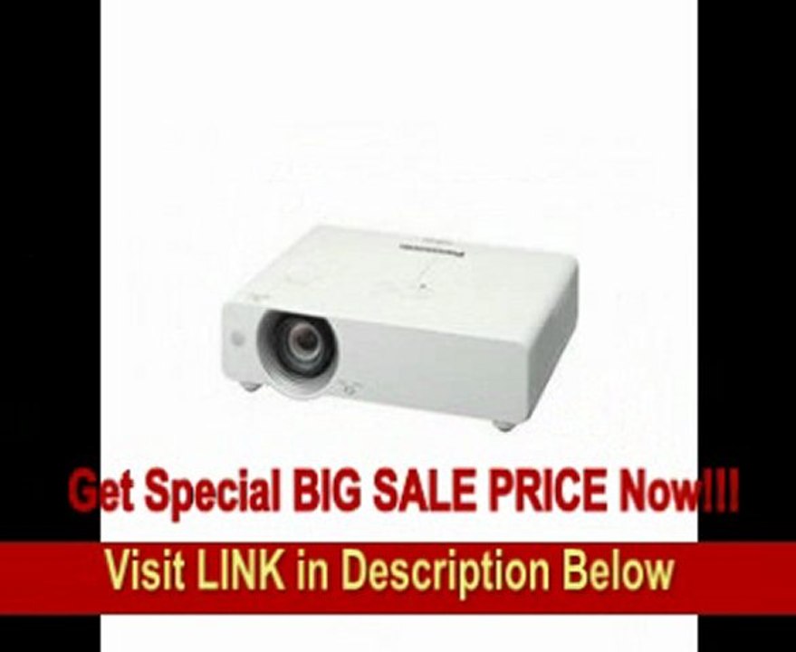 Panasonic PT-VX500U LCD Projector - 720p - HDTV - 4:3