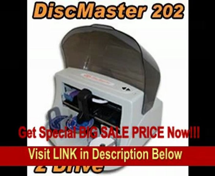 Systor DiscMaster 202 Automatic 2 CD DVD Burner 100 Disc Publisher