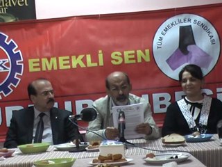 Emekli Sen Basın Açıklaması-Hoş gelişler Ola