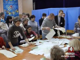 Підрахунок голосів на ДВК у Рівному