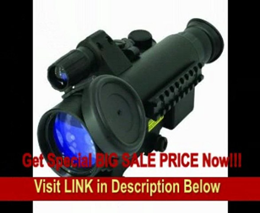 Sightmark Night Raider 2.5x50 Night Vision Rifle Scope