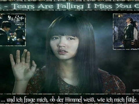 Wax - Tears Are Falling (I Miss You OST) [german sub]
