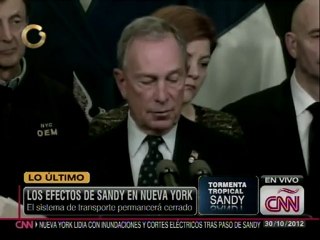 Confirman 10 muertos en Nueva York tras el paso de "Sandy"