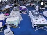 NJ family evacuated to makeshift shelter