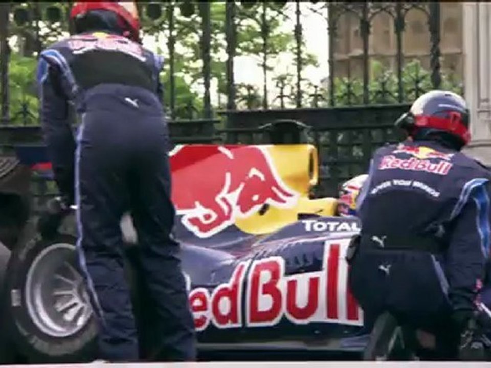 Red Bull Racing Formula One Pit Stop London 2010