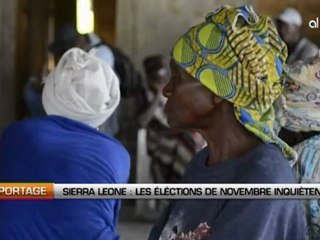 Sierra Leone: Les élections de novembre inquiètent