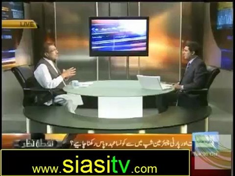 Nuqta e Nazar with Mujeeb ur Rehman Shami 30th October 2012