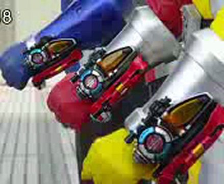 Go-Busters powered custom henshin