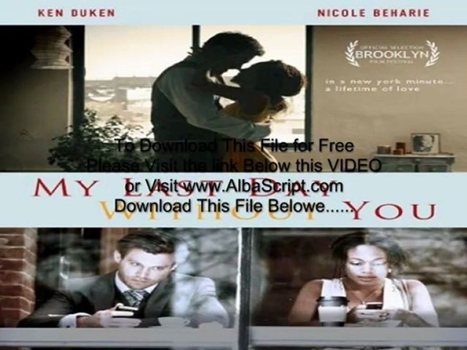 My Last Day without You (2011) BRRip XviD-NLToppers