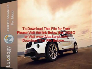 Luxology HDRE03 Moofe Kit for Modo Win  Mac