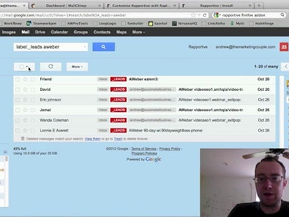 How To Use Rapportive To Convert More Leads