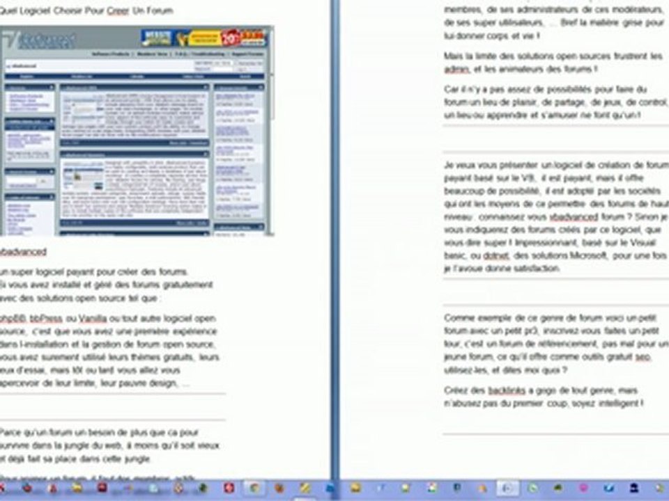 Tuto comment choisir un bon forum? de la part d'un "webmaster" à "paris" de webdesign-x.fr