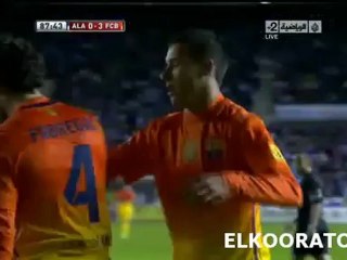 ALA [3-0 ] BARCA  Cesc Fàbregas