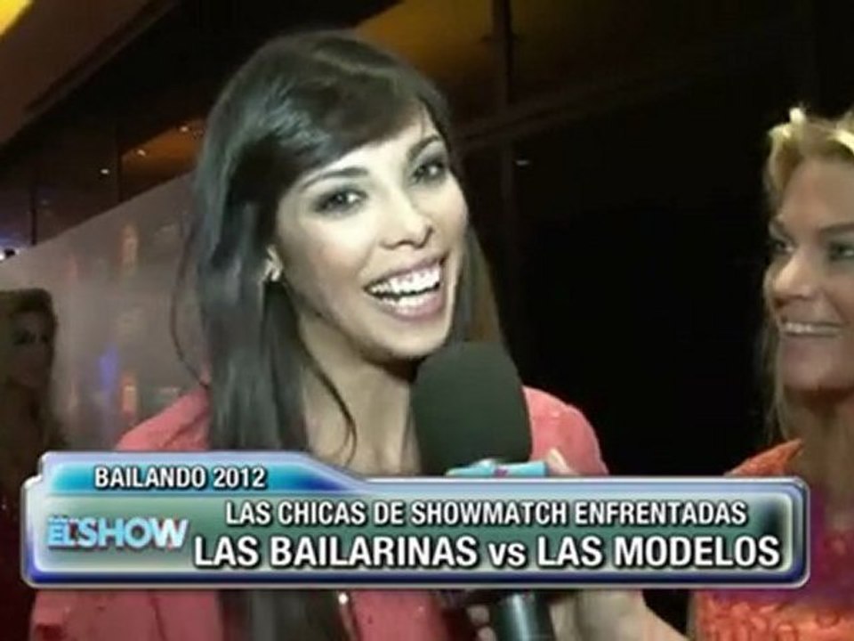 Bailarinas vs modelos en Showmatch
