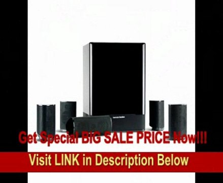 Harman Kardon HKTS-15 5.1 High-Performance, 6-Piece Home Theater Speaker System (Black Gloss)