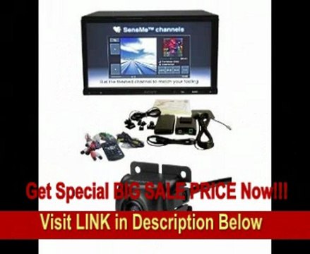 Sony XNV-770BT 7 Touchscreen Double Din In-dash Dvd/mp3/wma/aac/jpeg... Receiver with Built in Tom tom Navigation and Bluetooth + SONY Back up Camera
